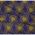 thumbnail image 4 of oneOone Organic Cotton Poplin Twill Fabric Floral Block Print Sewing Fabric BTY 42 Inch Wide, 4 of 4