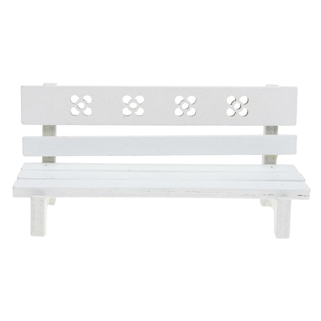 MasteelfCA Miniature Garden Bench Micro Garden Bench Mini Garden Park Bench Mini House Accessories