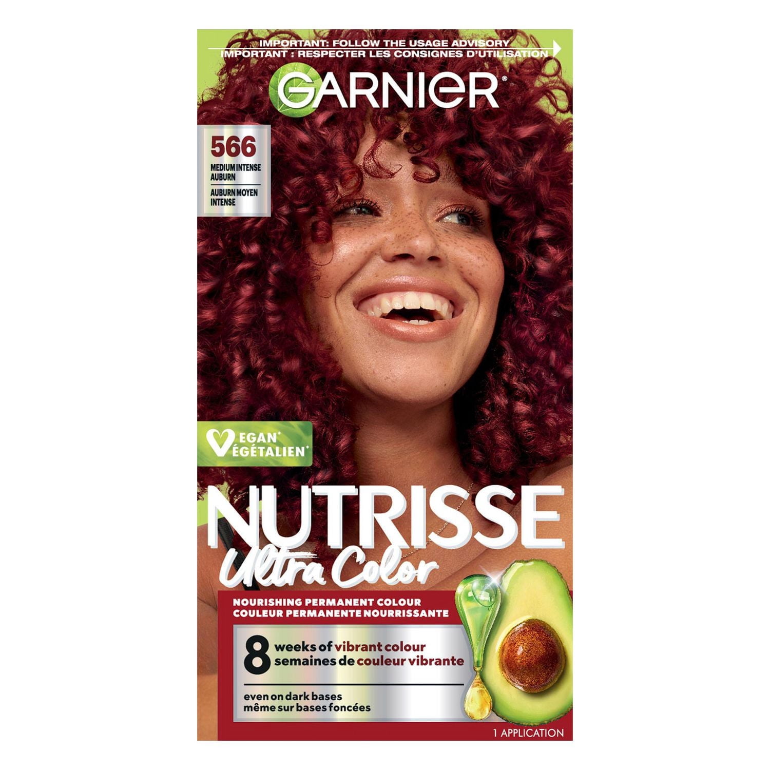 Garnier Nutrisse Ultra Color, Coloration Permanente, Couleur Vibrante et de Longue-Durée