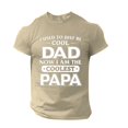 thumbnail image 3 of LUOGENLI T-shirts pour Homme pour Hommes Homme Printemps et Été Fête des Pères Décontracté Rétro Lettrage Impression Partielle T-Shirt Col Rond Manche Courte Haut 4xlt T-shirts pour Hommes T-shirts Graphiques Pâques Beige TTG, 3 of 6