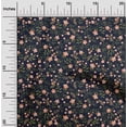 thumbnail image 2 of oneOone Velvet Rose Brown Fabric Florals Craft Projects Decor Fabric Printed By The Yard 58 Inch Wide, 2 of 4