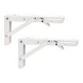 thumbnail image 1 of TIMIFIS Toothbrush Holders Bracket Wall Bracket Partition Folding Shelf， Foldable Triangular Partition Bracket Liq Uid Lawn, 1 of 1