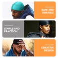 thumbnail image 4 of 8pcs Long Tail Durag Pirate Hat Elastic Chemotherapy Hat Turban Head Scarf Caps, 4 of 8
