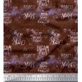 thumbnail image 1 of Soimoi Rayon Crepe Fabric Text & Sacred Geometry Galaxy Print Fabric by Yard 46 Inch Wide, 1 of 3