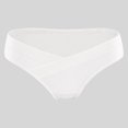 thumbnail image 5 of XZNGL Ladies Comfortable Prenatal Solid Color Large Size Abdominal Panties Low Waiste Underpants, 5 of 5