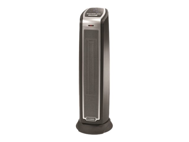 Lasko 5790 Oscillating Ceramic Tower Heater with Remote Control,Black 5790
