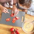 thumbnail image 2 of Birdeem Cutting Board Cutting Boards for Kitchen Kitchen Cutting Boards Household Essentials Cooking Chopping Board Double Sided Stainless Steel 304 Kitchen Cutting Board with Hanging Hole Durable Hom, 2 of 10