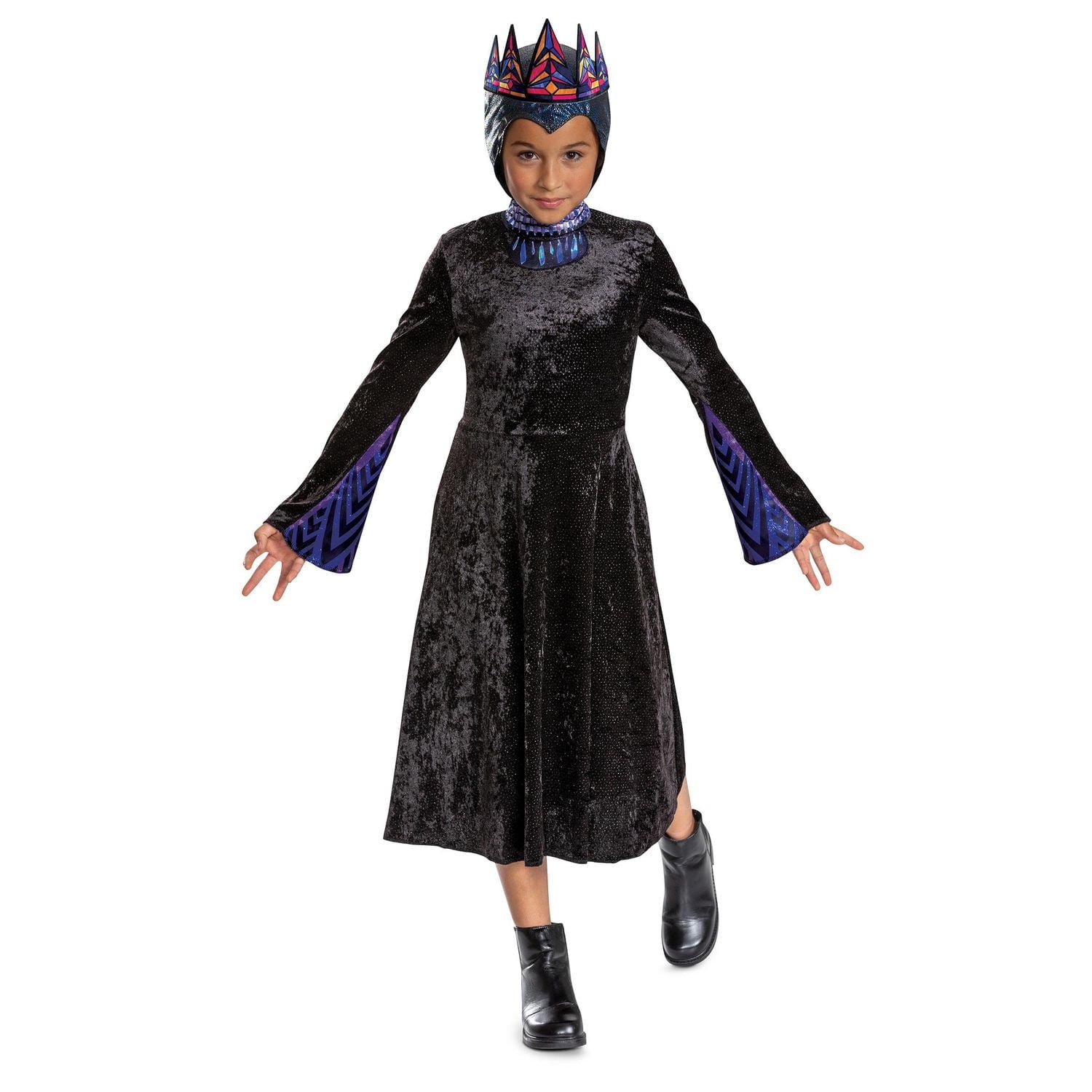 Enfant Filles Blanche-Neige Live Action Evil Queen Costume classique