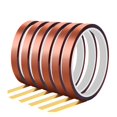 thumbnail image 1 of Heat Tape for Heat 6 Packs Heat Transfer Tape Heat High Temperature Tape for Sublimation On Coffee Mugs HTV Craft On T Shirt Wall Fiber Tape for Sewing, 1 of 5