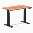 thumbnail image 1 of Desky Bureau Assis-Debout Mini Double - Chêne Prime / 40 x 24 Pouces / Noir Mat, 1 of 10