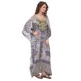 thumbnail image 3 of Oussum Robe Kaftan Longue pour Femmes, Robe Maxi Décontractée d'Été Ample pour Dames, Grande Taille, Robe de Soirée Confortable, Caftan en Ligne, 3 of 4