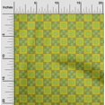 thumbnail image 1 of oneOone Viscose Chiffon Fabric Geometric & Floral Block Decor Fabric Printed BTY 42 Inch Wide, 1 of 4
