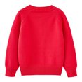 thumbnail image 4 of RXIRUCGD Cardigan Veste en Tricot de Coton à Col Rond, Boules Colorées Crochetées à la Main pour Garçons et Filles ( Rouge, Taille : 6 Ans ), 4 of 4