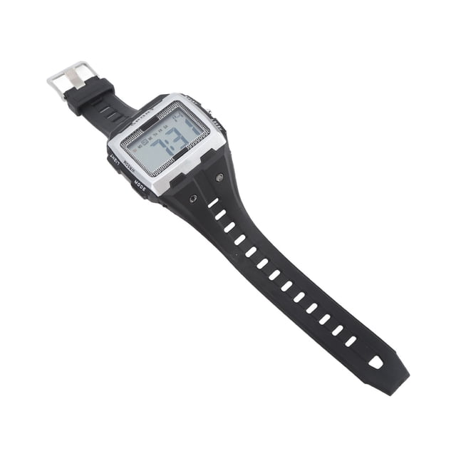 Durable Multifunctional Men Sport Watch - Waterproof Design With Alarm, Stopwatch, Night Light - Ideal For Outdoor Climbing And Camping