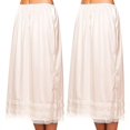 thumbnail image 5 of Robe Midi pour Femmes Jupon Long à Taille Élastique pour Dames sous-Jupe, 5 of 5