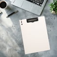 thumbnail image 4 of File Holder Clipboard Thick Plastic Organizer Board | Multi-Color Document Storage Tray | Office Desk Supplies | Durable, Eco-Friendly, Easy-Label Design | 1 Pack | 12.6x9.25in | Sturdy Filing Folder, 4 of 6