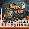 thumbnail image 5 of Calendrier d'Halloween - Ensemble Surprise 24 Jours avec Jouets - Cadeaux en Résine pour Enfants et Adultes, 5 of 5