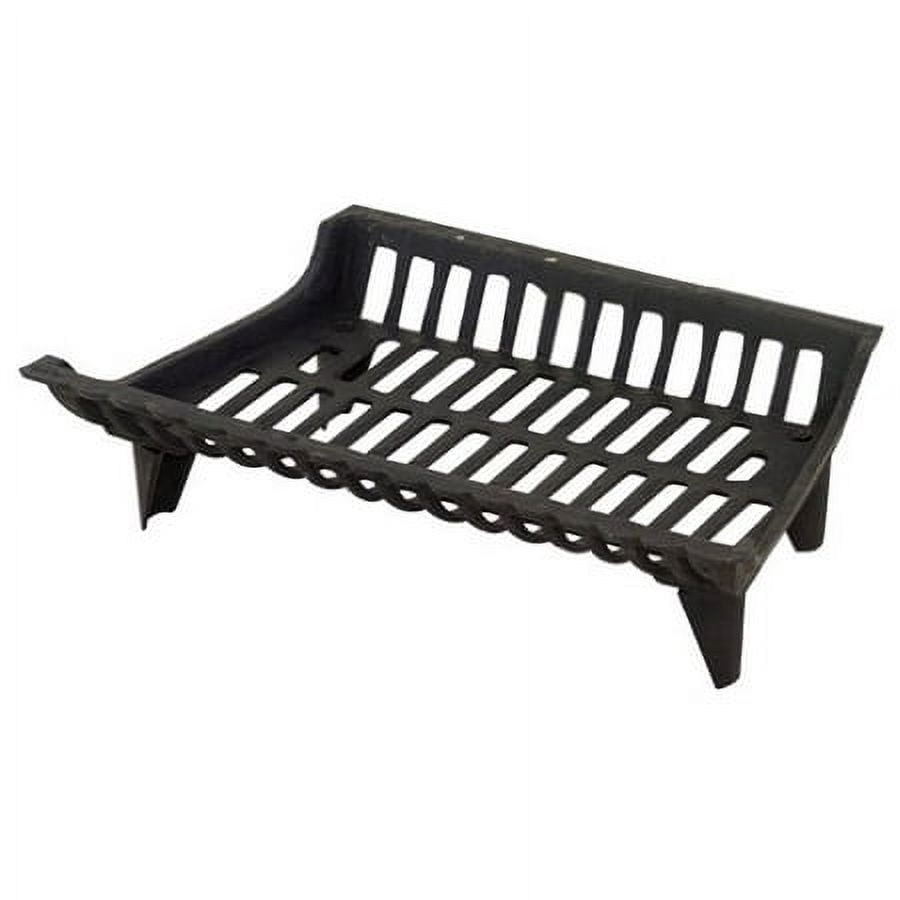 Panacea Products Corp 18 Blk Cast Iron Grate 15418 Fireplace Grates & Andirons