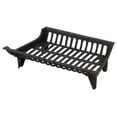 thumbnail image 1 of Panacea Products Corp 18 Blk Cast Iron Grate 15418 Fireplace Grates & Andirons, 1 of 5
