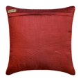 thumbnail image 4 of The HomeCentric Housse de Coussin Décorative, Taies Rouges, Taies d'Oreiller à Paillettes et Perles, Lot de 2, Taie d'Oreiller 24x24 Pouces (60x60 cm), Taies d'Oreiller Carrées en Soie, Taies d'Oreiller, Style Moderne, Abstrait - Amour Rouge, 4 of 4