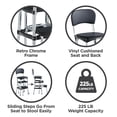 thumbnail image 2 of COSCO Stylaire Retro Chair + Step Stool with Pull-Out Steps, 2 of 6