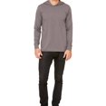 thumbnail image 1 of Gravity Threads Chandail à Capuchon à Manches Longues pour Homme, Ashphalt 2TG, 1 of 2