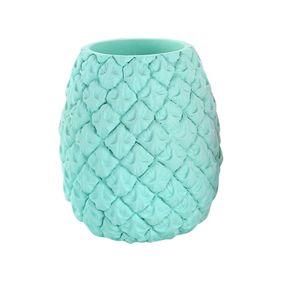 IMENGL Clearance! Delayuji Pencil Barrel Creative Resin Pen Holder Pineapple Shape Handicraft Storage Box Student Teacher Desk Desk Pen Holder Decorative One Size Multi-Color