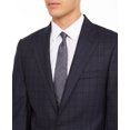 thumbnail image 3 of Calvin Klein Men’s Slim-Fit Windowpane Wool Sport Coat (Blue, 50 R), 3 of 3