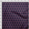 thumbnail image 3 of oneOone Cotton Cambric Fabric Floral Ikat Print Fabric BTY 56 Inch Wide, 3 of 4
