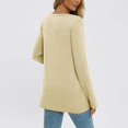 thumbnail image 4 of Timegard Long Sleeve Tops for Women Round Neck Causal Tunic T Shirts Comfy Solid Color Basic Tops, 4 of 8