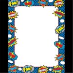 Teacher Created Resources TCR5629 Superhero Computer Paper