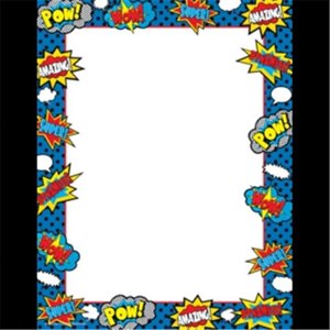 Teacher Created Resources TCR5629 Superhero Computer Paper