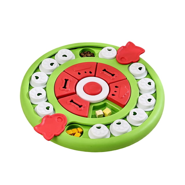 Hearth & Gear Interactive Dog Puzzle Toy Dog Puzzle Feeder Toy For Intelligence Training Dog Puzzle Toy Intellectual Stimulation Snack Dispenser (pizza) For Training Small Medium And Large Accessories