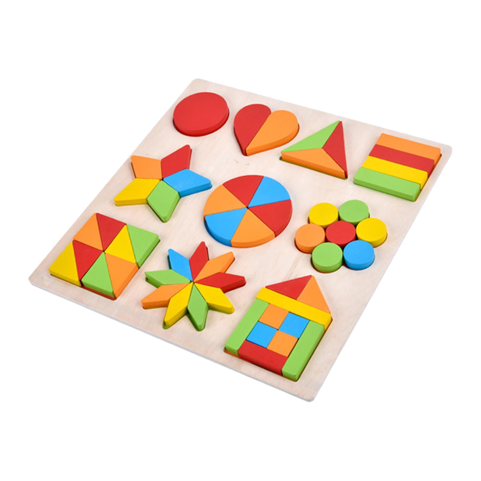 Manipulative Puzzle, Wooden Puzzle, Blocks, Activities, Fine Motor Skills, Shape Geometry