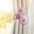 thumbnail image 4 of Floral Curtain Tiebacks for Living Room Decor, Flexible Branch Design, Vintage Style, Easy to Use for Drapery, Decorative and Functional Accessory, 4 of 5