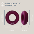 thumbnail image 2 of 60Lb Hand Exerciser Silicone Ring, D/3.5in, 2 of 7