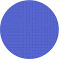 thumbnail image 1 of Ahgly Company Tapis d'Intérieur Ronds Transitionnels Lavables à la Machine, Ruban Bleu Bleu, Tapis de Zone, 6 Pieds Rond, 1 of 7