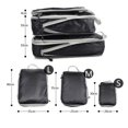 thumbnail image 2 of MesaSe 3PCS Travel Storage Bag - 3 Pieces Multi-Function Baggage Sorting Bag  Waterproof Travel Compression Bag, 2 of 11