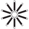 thumbnail image 4 of CIMAXIC 10 Pcs Durable Springs Dual Hook Tension Springs Extended Compressed Springs,1.97"X0.28"X0.28", 4 of 5