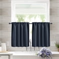 thumbnail image 1 of PRETXORVE Solid Color Curtains Living Room Bedroom Kitchen Partition Curtains Home Curtains, 1 of 3