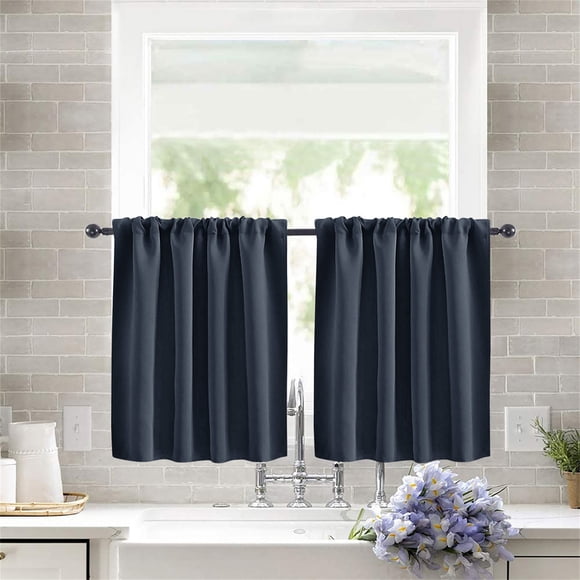 Nsxcdh Curtains Solid Color Curtains Living Room Bedroom Kitchen Partition Curtains Home Curtains
