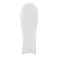 thumbnail image 1 of Natural White Jade Fishtail Scrapping Plate Health Healing Care Massage Stone, 1 of 11