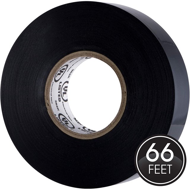 GE JAS18160, Ruban Électrique en PVC Noir