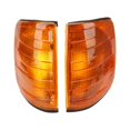 thumbnail image 3 of 18-3289-01-2B, Reliable Wearproof 2pcs Durable Left Right Amber Corner Parking Light Housing  For Repair, 3 of 8