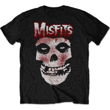 Misfits Unisex T-Shirt Blood Drip Skull