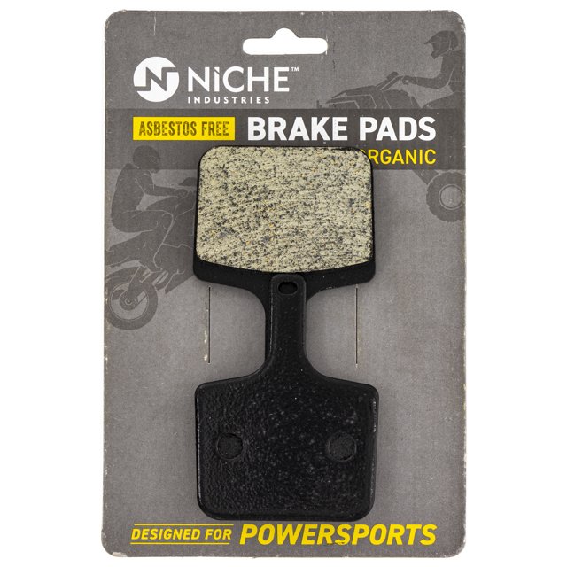 Niche Brake Pad Set for Polaris Indy 600 RMK Switchback 800 Assault Rear Organic 519-KPA2672D