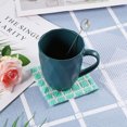 thumbnail image 2 of 30 Pcs 8x8cm Square Mesh Plastic Canvas Sheets Cross Stitch Sewing Plastic Canvas Sheets for Embroidery Acrylic Yarn Crafting Knit and Crochet Projects DIY Coaster (White), 2 of 9