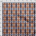 thumbnail image 3 of oneOone Viscose Chiffon Fabric Diamond & Swirl Ikat Print Sewing Fabric BTY 42 Inch Wide, 3 of 4