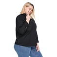 thumbnail image 4 of Lane Bryant Women's Plus Poplin Button-Up Shirt, 4 of 6