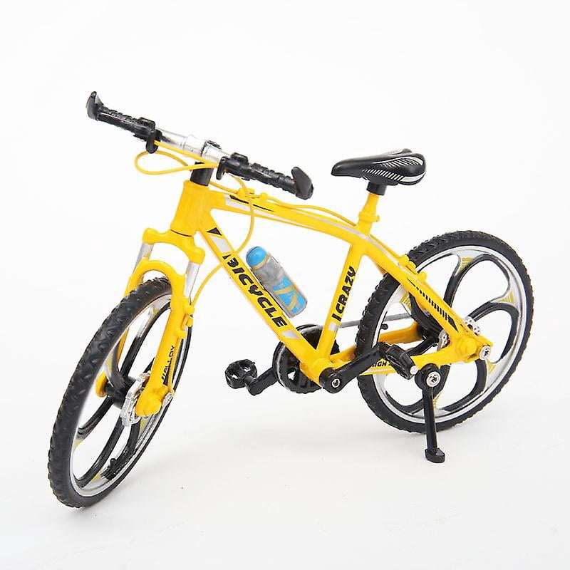 Alloy and Plastic Bicycle Model, Bicycle Art Desktop Decoration, Crafts Home Decoration Bicycle Figure(17.5*5*10.5cm)